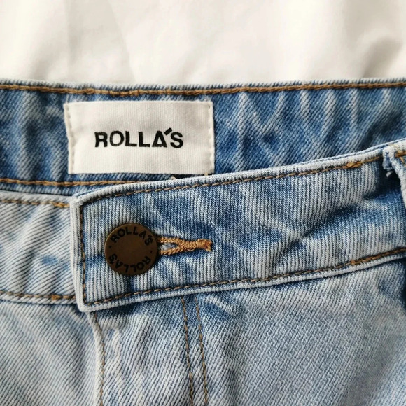 Rolla's Genie Super High Rise 80s Balloon Leg Jeans Stella Blue Size 31 (or 12) - Picture 10 of 16